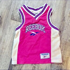 Vintage Reebok Baby Girls Clothes Size Small Jersey Tank Top